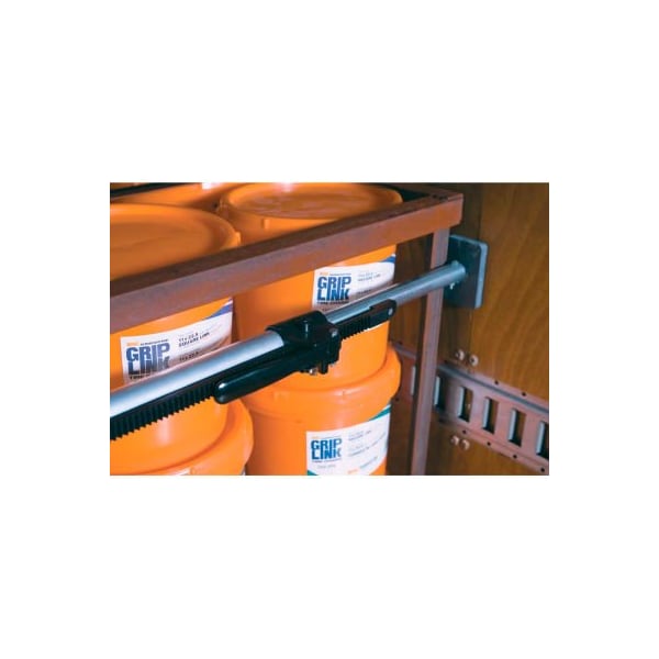 Kinedyne Saf-T-Lok Round Aluminum Bar 10088 with Pivoting Feet - Adjusts from 90"W to 105"W 10088 - main